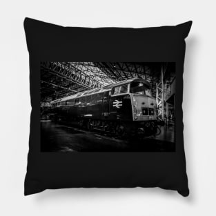 British Rail Diesel Locomotive Pillow