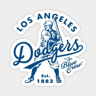 Old Style Los Angeles Dodgers 2 by Buck Tee Magnet