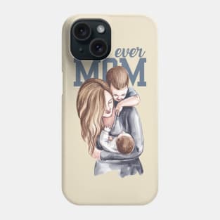 Mothers day strong mom Phone Case