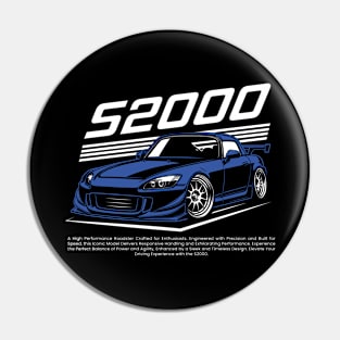 JDM Blue S 2000 Touge Pin