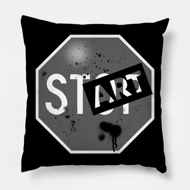 START Pillow by Carlo Betanzos