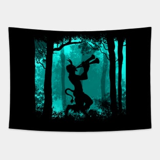 Forest Satyr Tapestry