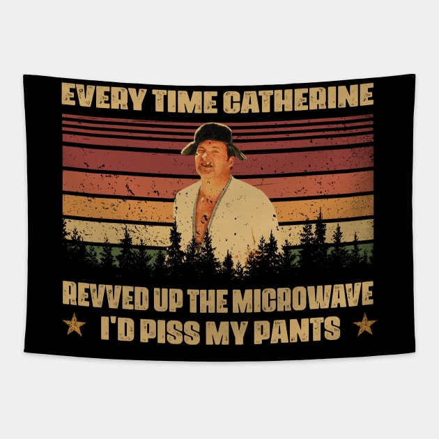 Classic I'd Piss My Pants Tapestry by Black Demon Bear