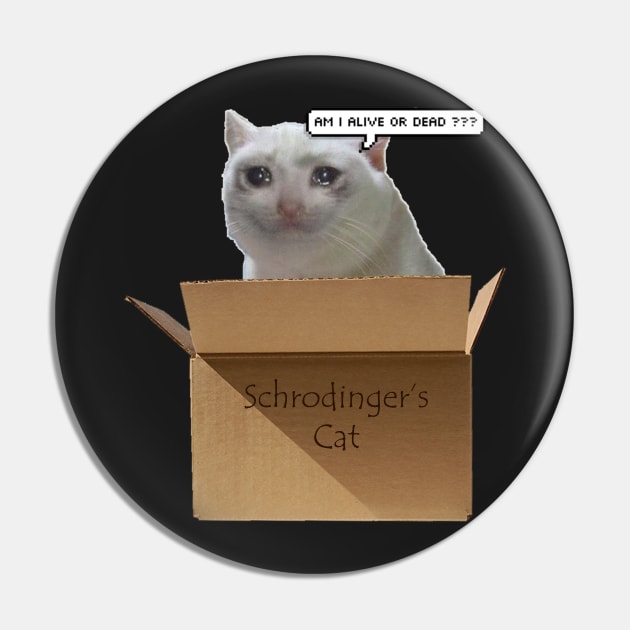 Schrodingers Cat meme Pin by Faeblehoarder