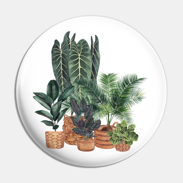 House Plants 9 Pin by Gush Art Studio 1