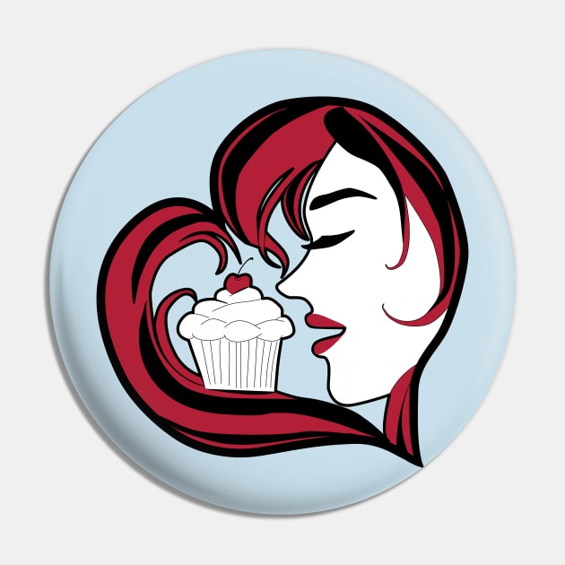 Cupcake Love Pin by ShadoxV