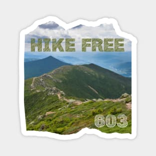 Hike Free 603 - Franconia Ridge Magnet