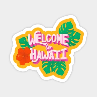 Welcome to Hawaii Magnet