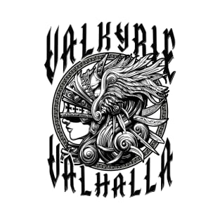 Viking Legends: Valkyrie of Valhalla in Norse Mythology T-Shirt