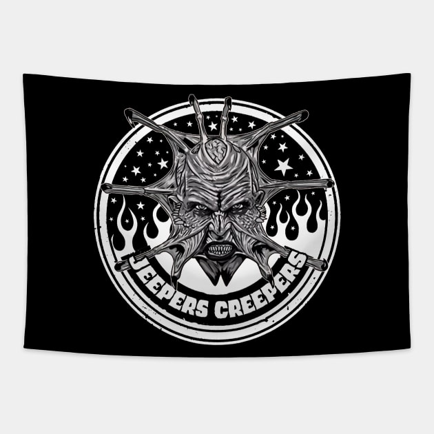 Jeepers Creepers Tapestry by CosmicAngerDesign