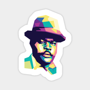 Marcus Garvey wpap fullcollor Magnet