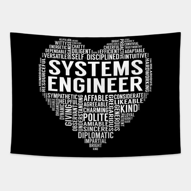 Systems Engineer Heart Tapestry by LotusTee