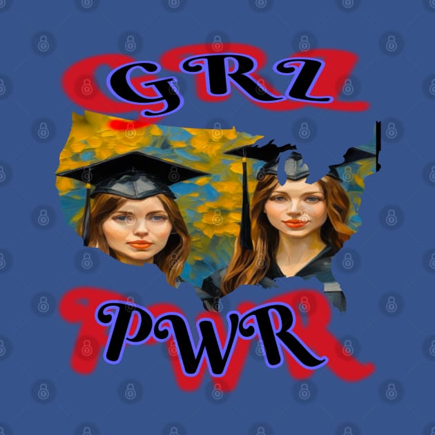 GRL PWR, VAN GOGH FEMALE STUDENTS by sailorsam1805