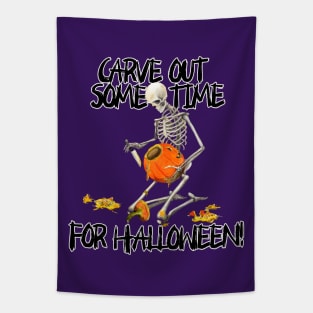 Carve out some Time for Halloween! Tapestry