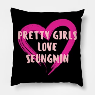 Pretty Girls Love Seungmin Stray Kids Pillow