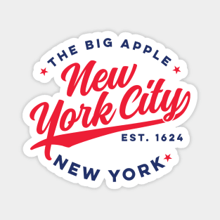 Vintage New York City The Big Apple USA Magnet