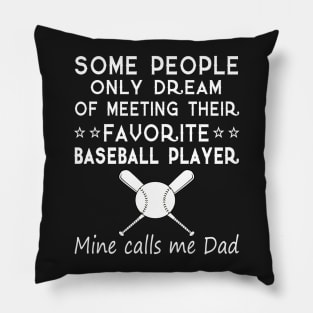 Father (2) BASEBALL DAD Pillow