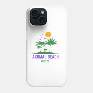 Akumal Beach Mexico Phone Case