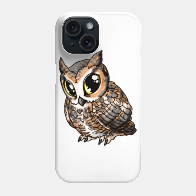 CuteOwlEmote TRO Phone Case by TheRoyalOwlet