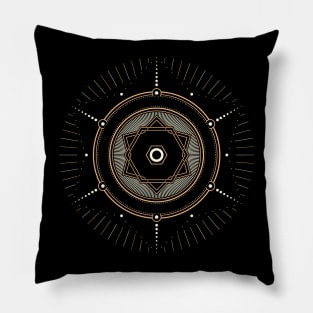 Sacred geometry Pillow