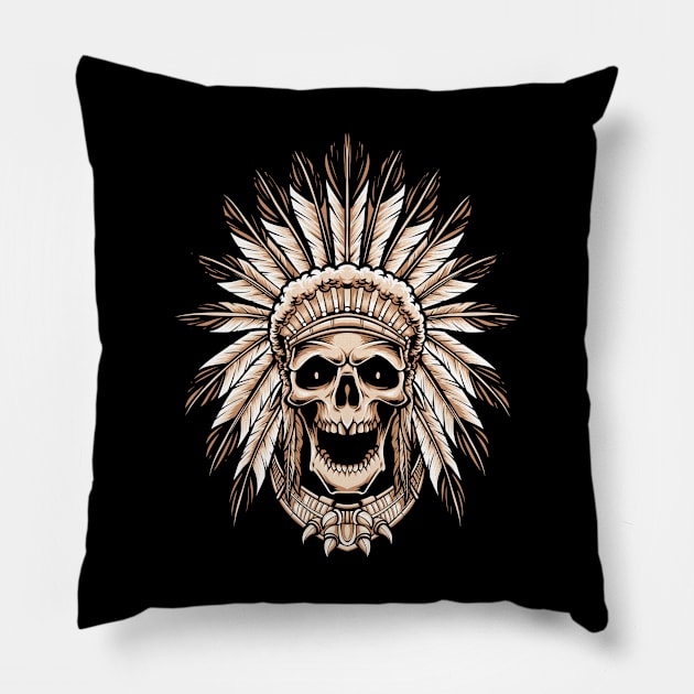 indian apache Pillow by killzilla