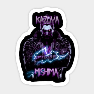 Kazuya Mishima Stickers for Sale