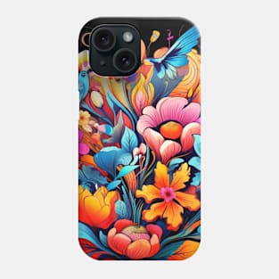 A Whimsical Garden Phone Case