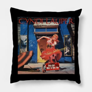 cyndie lauper Pillow