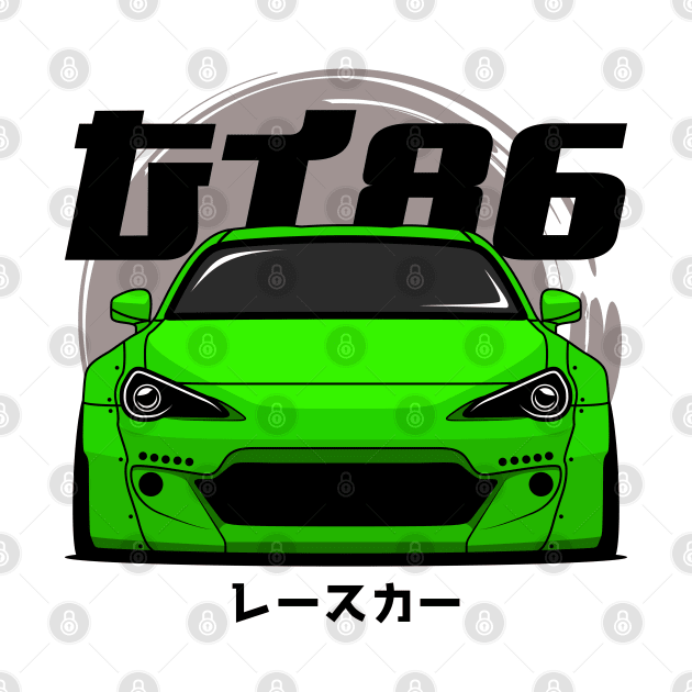 Green GT 86 Front by GoldenTuners