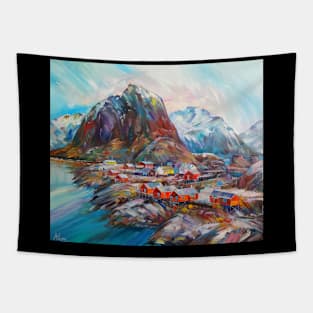 Lofoten Norwegian Islands Tapestry