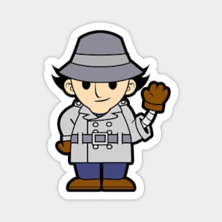 Inspector Gadget Chibi Magnet