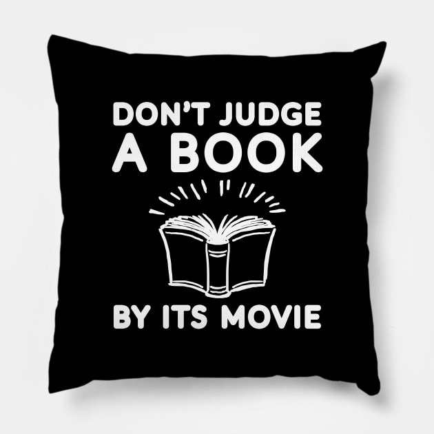 Don't judge a book by its movie Pillow by captainmood