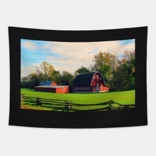 Southern Maryland Barn Charm Tapestry