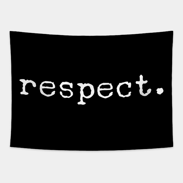 Respect - Motivational Words Tapestry by Textee Store