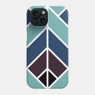 Geometric Pattern: Art Deco Diamond: Midnight Phone Case