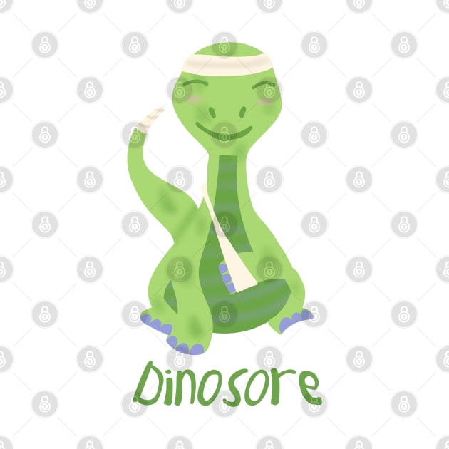 Dinosore (green dinosaur) by Becky-Marie