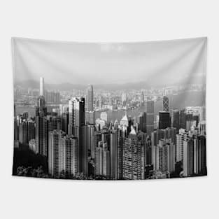 Hongkong Skyline 13 Tapestry