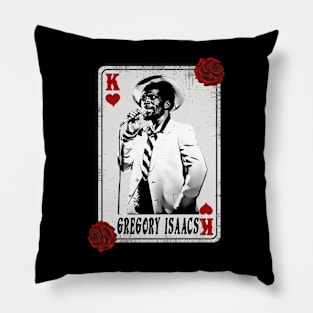 Vintage Card Gregory Isaacs Pillow