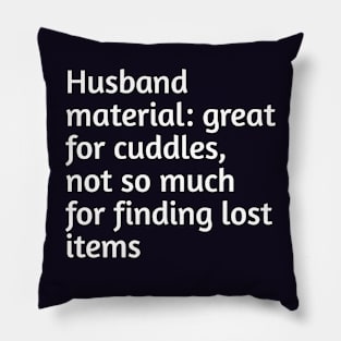 Funny husband humour Pillow