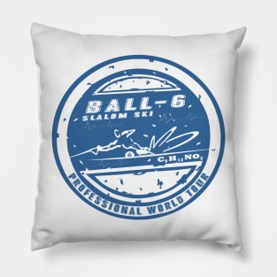 Ball 6 Slalom Ski Professional World Tour Pillow