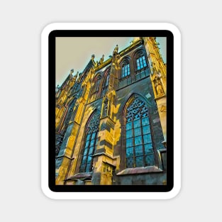 Gothic Church Magnet