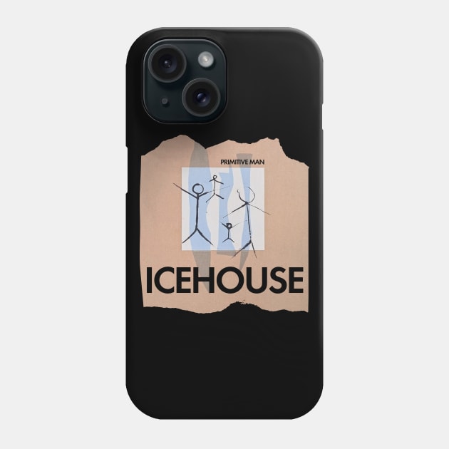 Icehouse Primitive Man Phone Case by Timeless Chaos