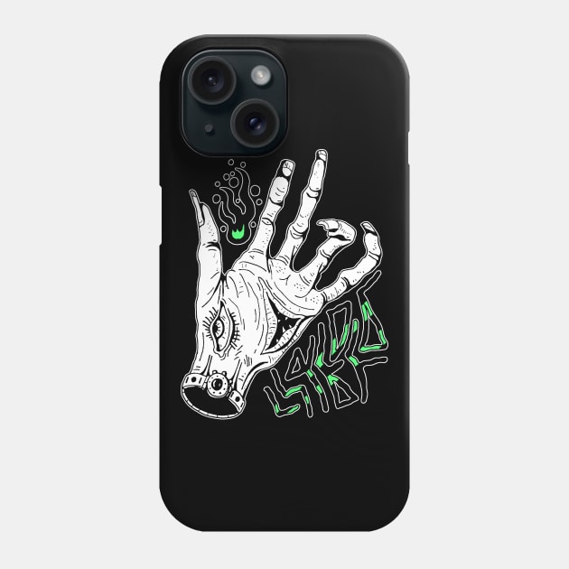 WEIRDO HAND Phone Case by DOODLESKELLY