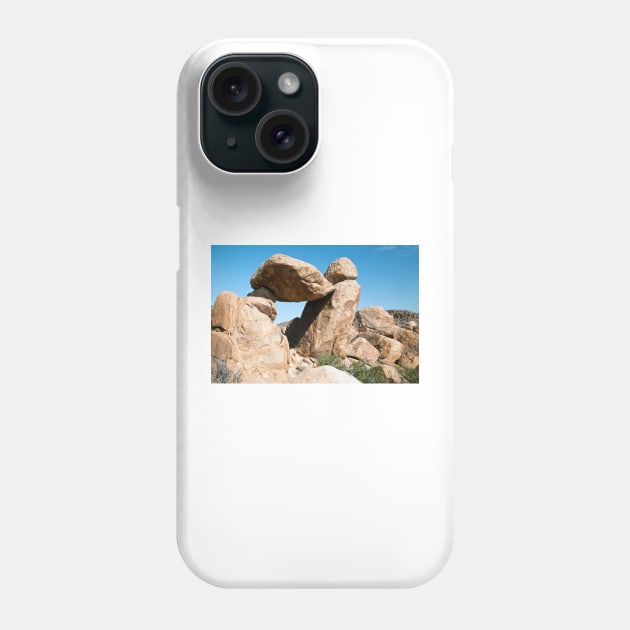 Balancing rocks, laccolith remnants (C033/6418) Phone Case by SciencePhoto