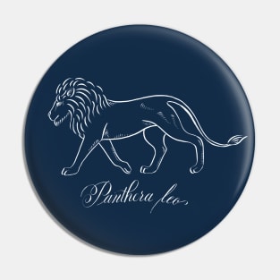 Lion (Panthera Leo) Pin