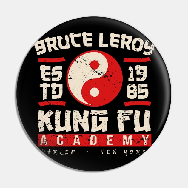 Bruce Leroy Kung Fu Academy Pin by RetroPandora