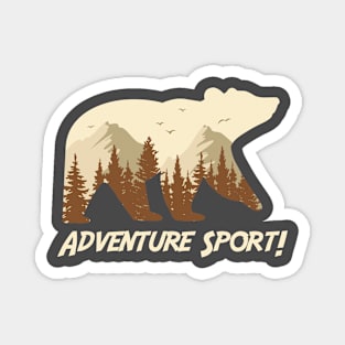 Adventure Sport Magnet