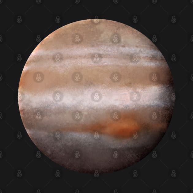 Jupiter planet sticker by EmeraldWasp