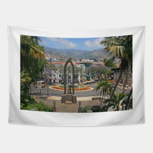 Parque de Santa Catarina, Funchal, Madeira, May 2022 Tapestry