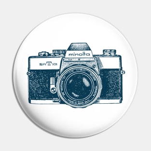 Minolta Retro film camera Pin